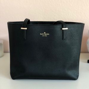 Black Kate Spade small tote